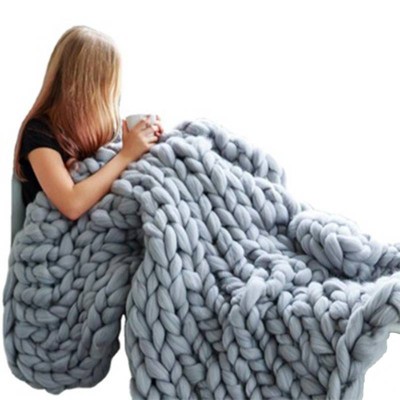 Large Warm Thick Sherpa Throw Blanket Coverlet Reversible Fuzzy Microfiber All Season For Bed Or Couch Winter Thick Blanket